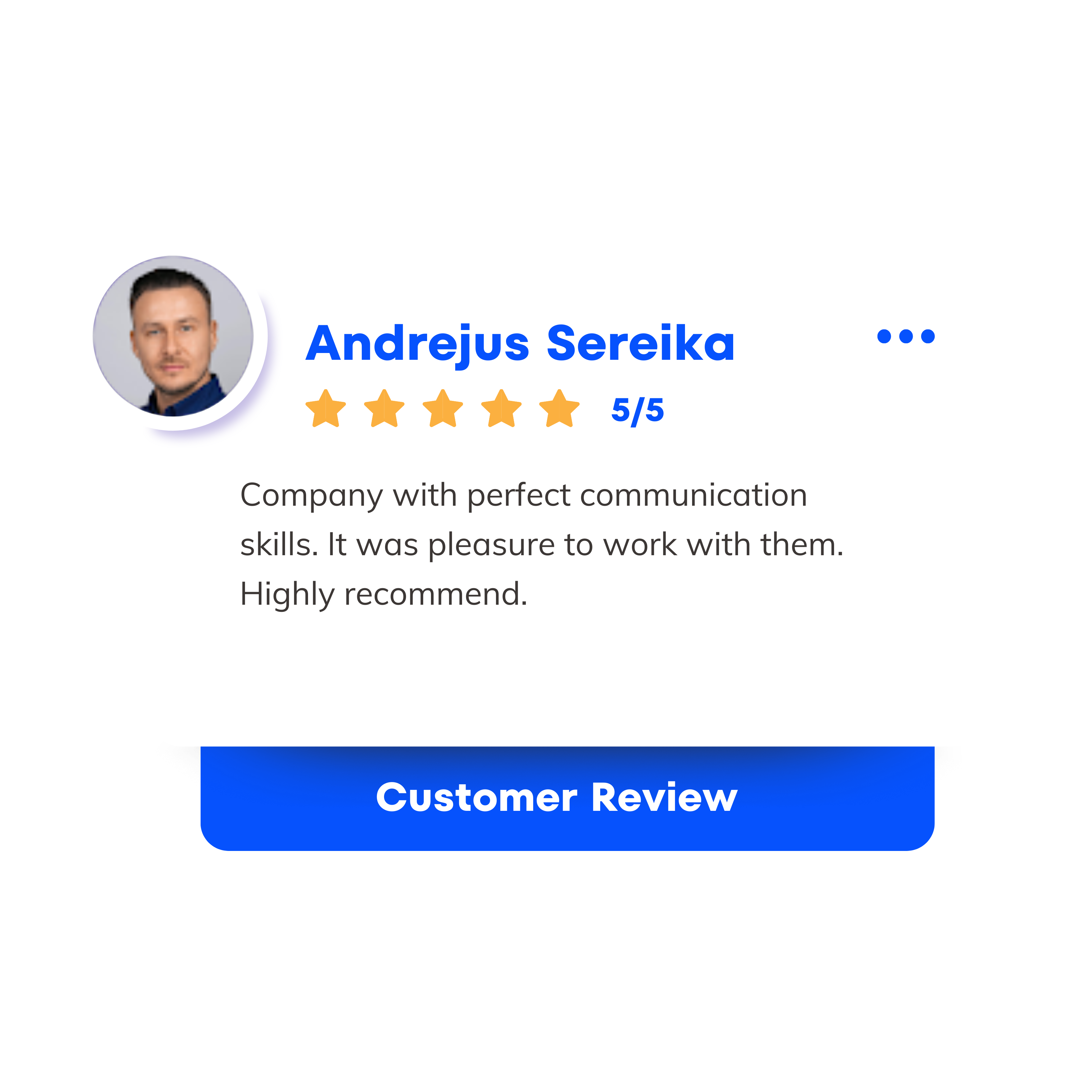 Customer Review (Andrejus Sereika)