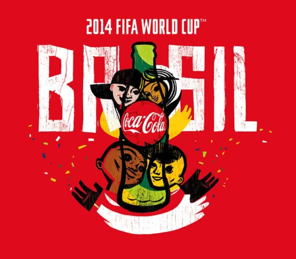 Coca-Cola FIFA World Cup Brazil 2014 Logo
