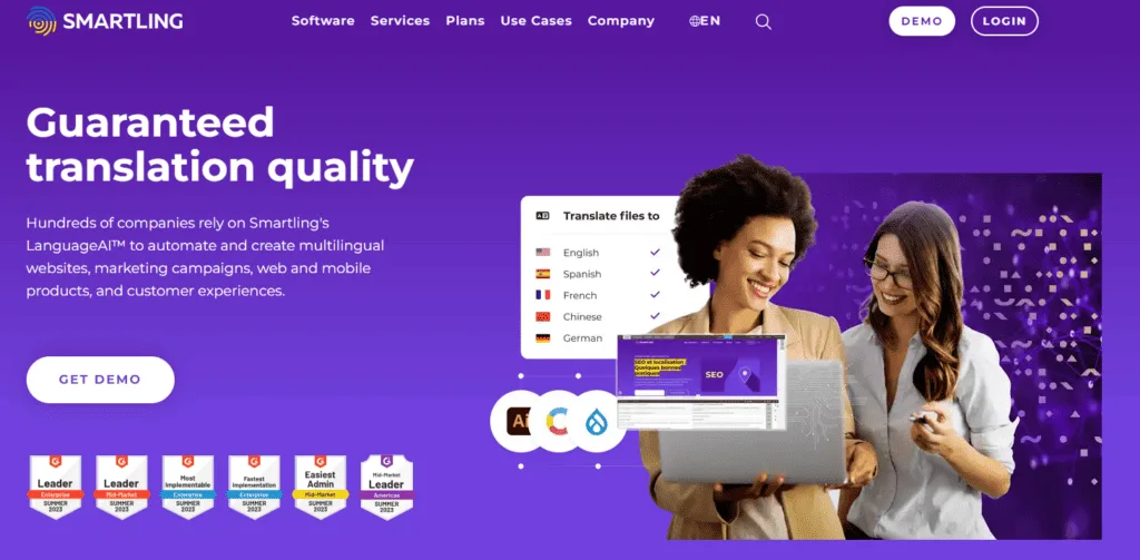 Best Machine (AI) Translation Tools - Smartling